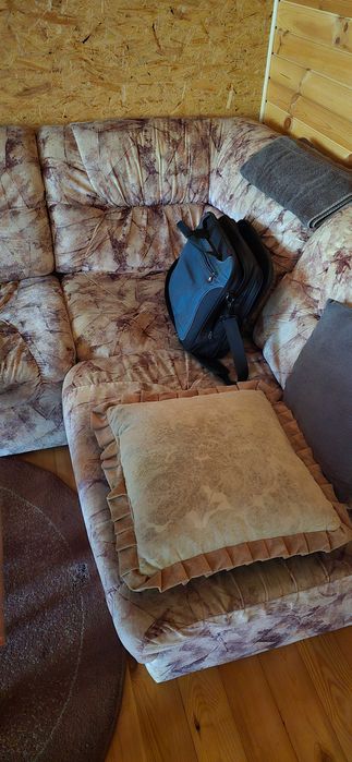 Kanapa narożna 170x250 z funkcją spania