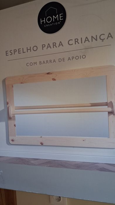 Espelho oara criança com apoio