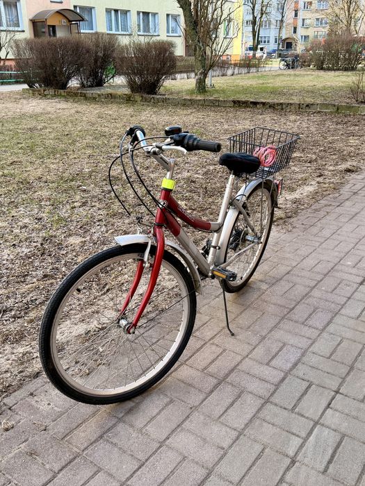 Rower miejski Arcus Classic 26” Shimano, koszyk