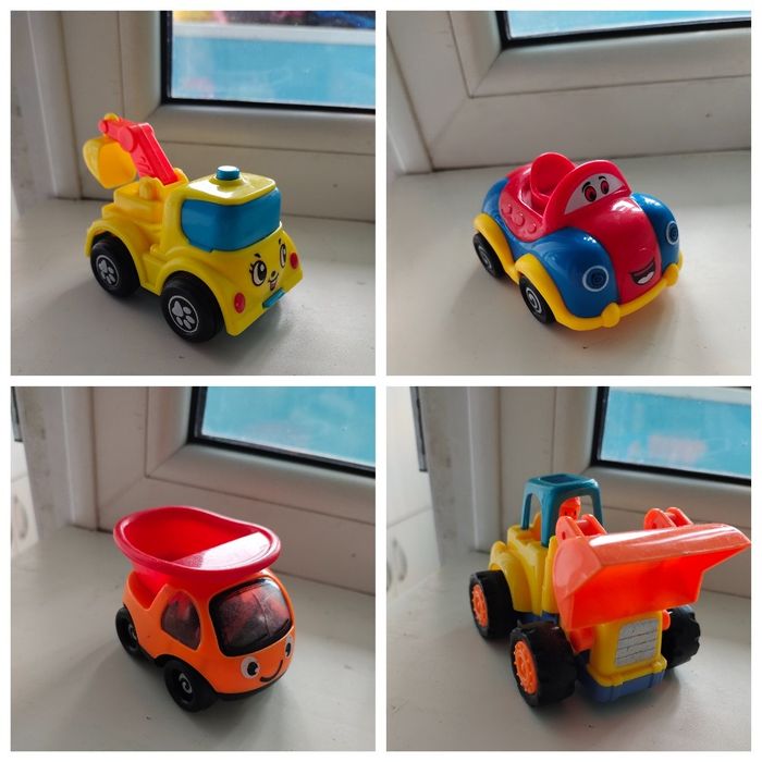 Трактор з причепом, бульдозер