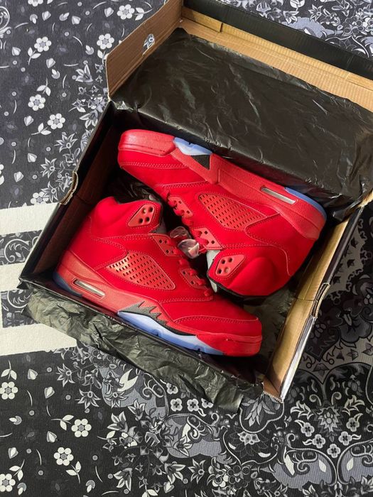Jordan 5 retro Red Suede