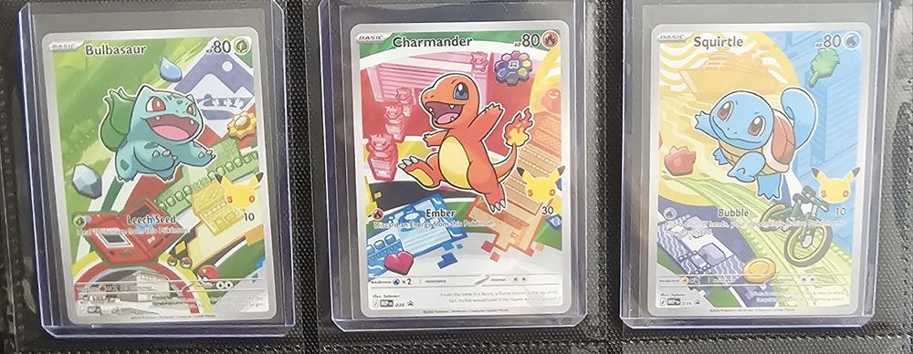 Pokemon First Partner collection 1 generacja