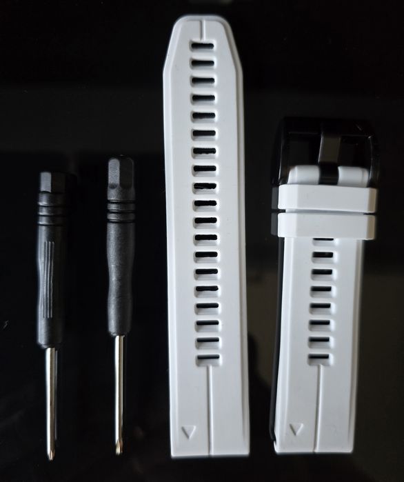 Pasek do zegarka Garmin QuickFit szer. 22 mm. biały - NOWY