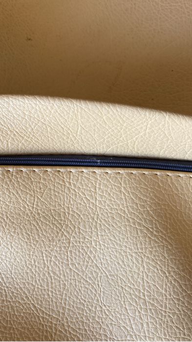 Puff napa beje clara | fabricado em Portugal