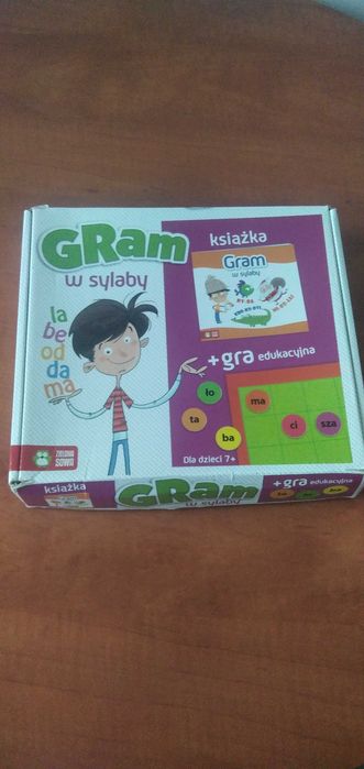 Edukacyjna Gra w sylaby 7+