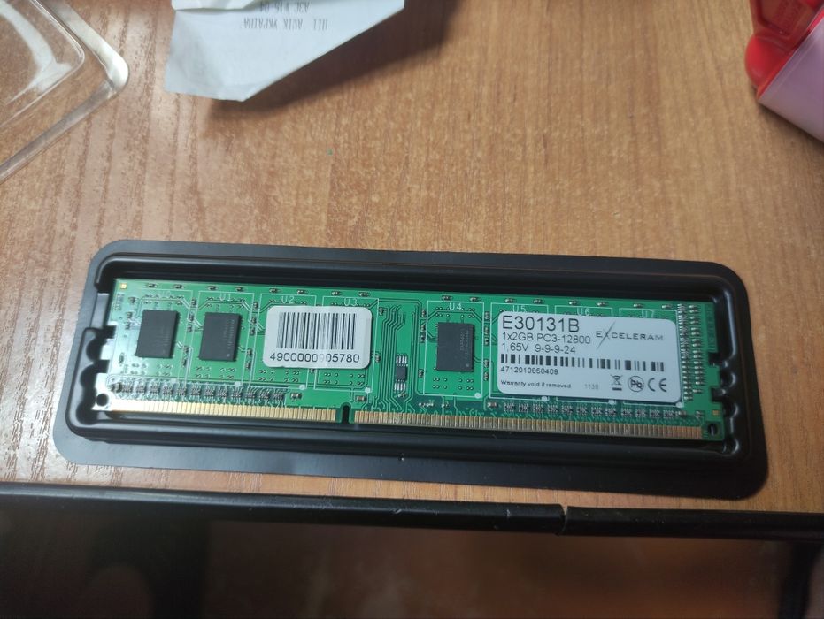 ОЗУ плашка Exceleram DDR3 1x2gb 1,65V 9-9-9-24
