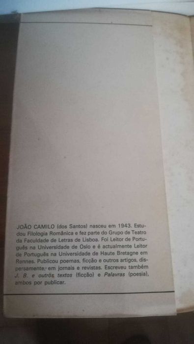 Retrato breve de J.B, - João Camilo