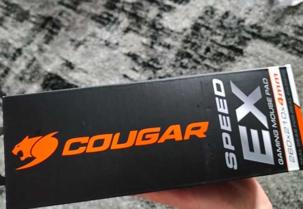 Новый игровой коврик Cougar Speed Ex