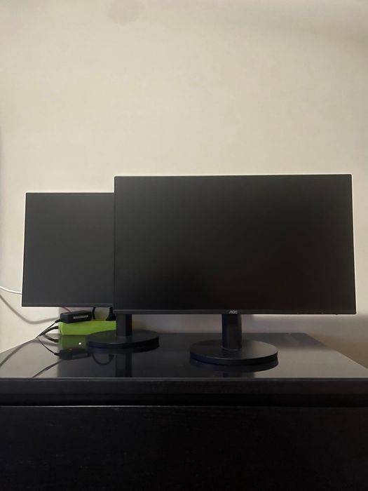 2 Monitores AOC LED IPS 23,8” 24B3HA2