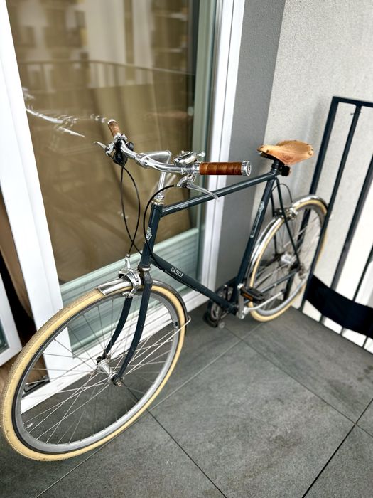 Rower Gazelle retro + siodełko Brooks | Duża rama 65 cm | Gotowy do jazdy