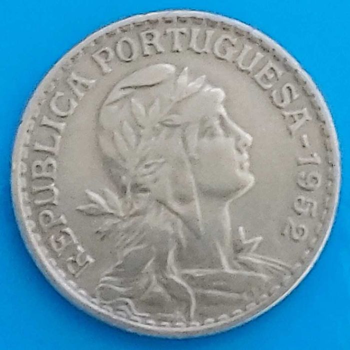 1$00 de 1952 da Republica Portuguesa
