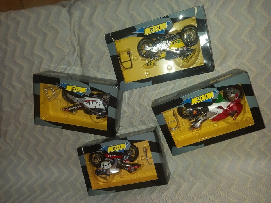 Pack de motas Gp 1/12,da Altaya