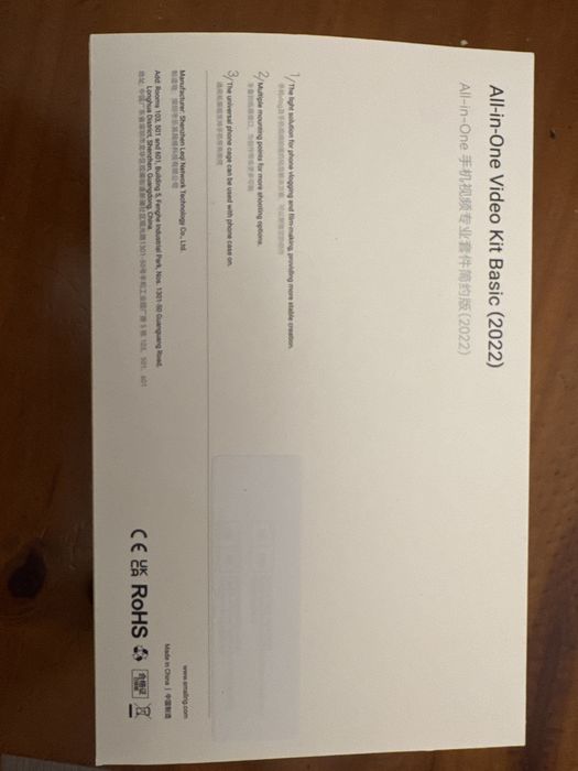 Smallrig All-in-One Video Kit Basic (2022) -universal para smartphone