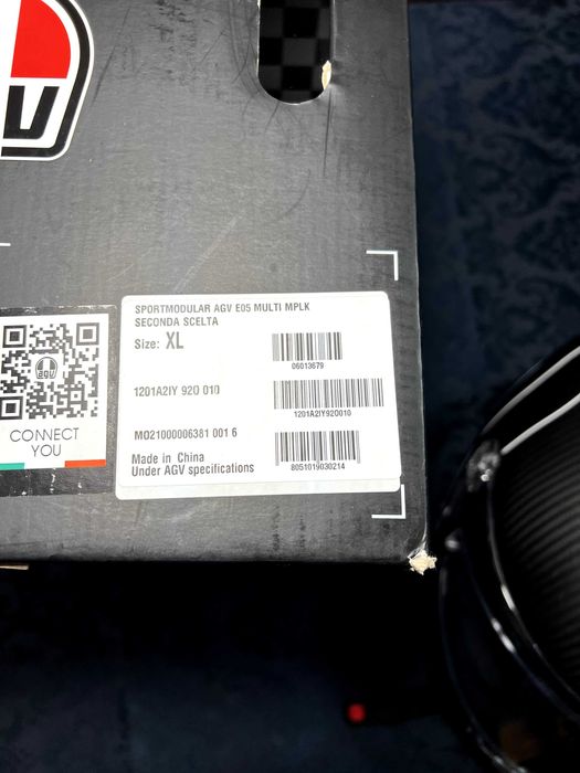 Capacete Topo de Gama AGV Sportmodular em Carbono - NOVO - Tam XL