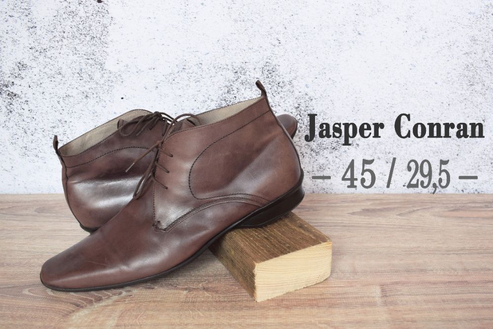 Ботинки дезерты jasper conran кожаные осенние