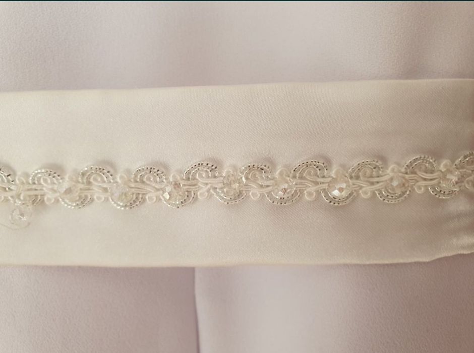 Sukienka komunijna, rękawiczki, torebka, rajstopy GRATIS