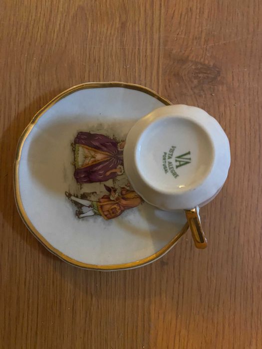 Serviço café Vista Alegre para 6 pessoas