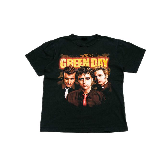 T-shirt y2k Green Day L double print