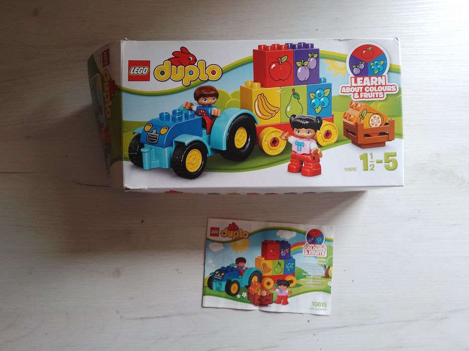 Lego Duplo 10615 owocowy traktor z dziećmi + gratis