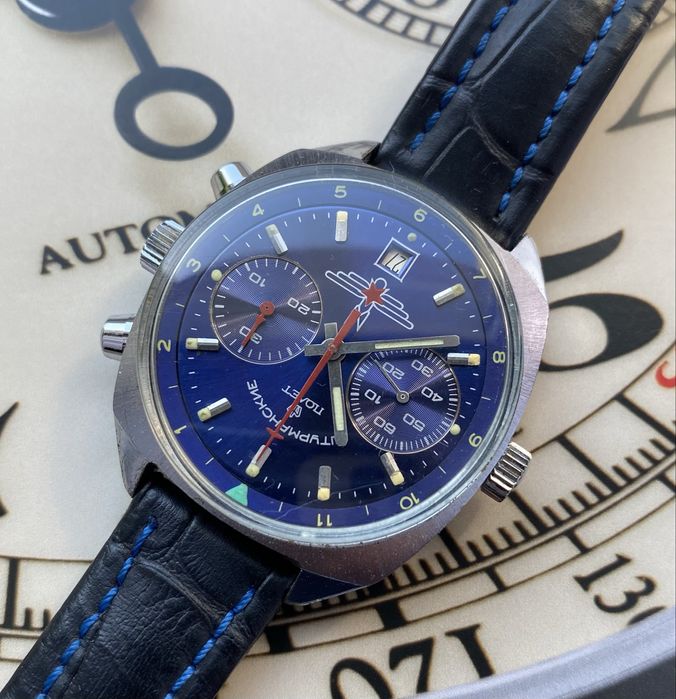 Poszukiwany Niebieski Poljot Szturmanskie 23 kamienie 3133