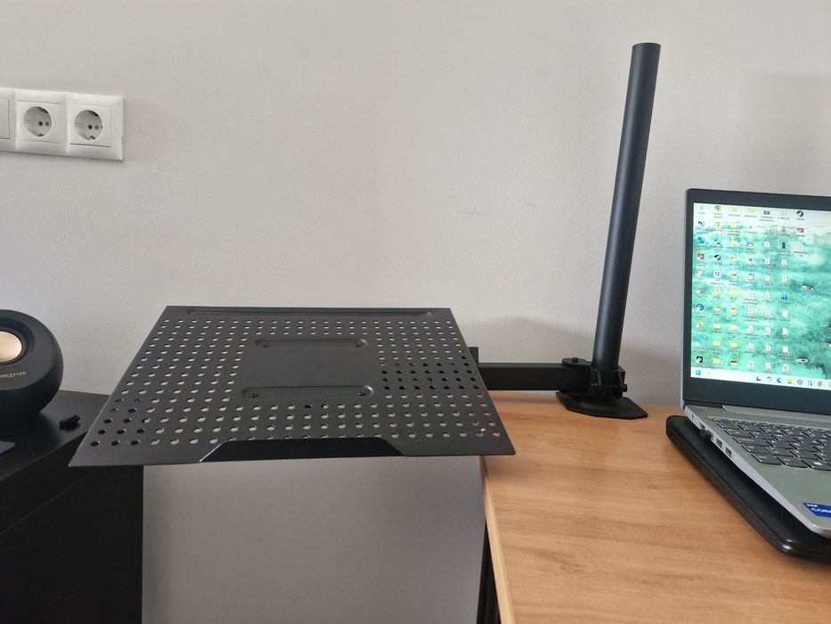 Suporte para notebook e monitor