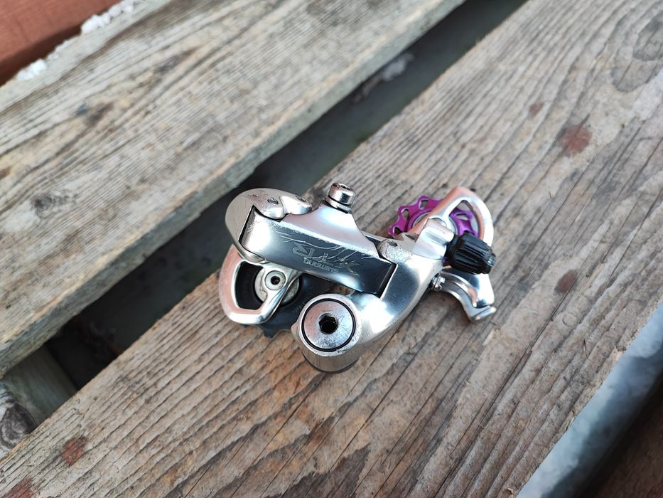 Tylna przerzutka rowerowa Shimano XTR M910 8s Retro MTB Deore