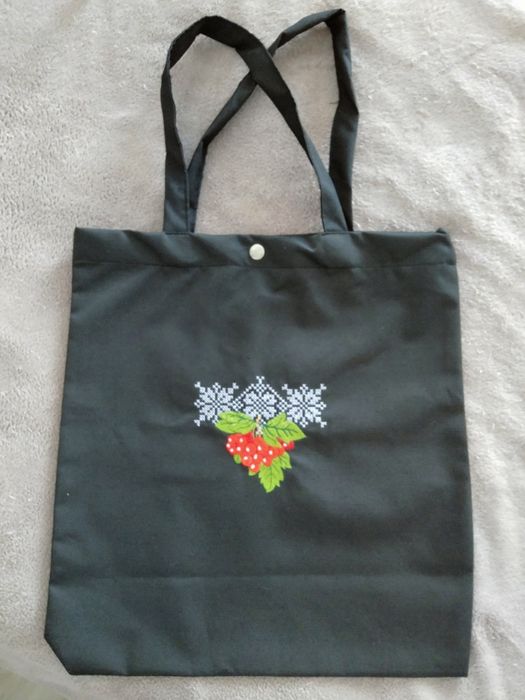 Еко-сумка,шопер з аплікацією