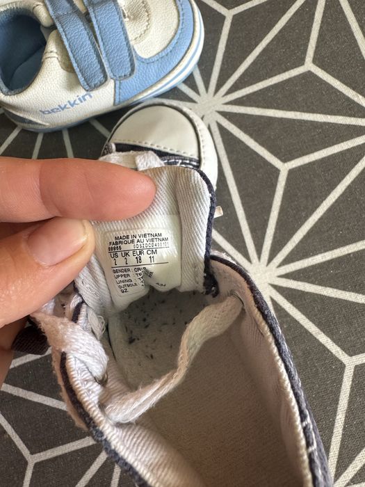 Пінетки на хлопчика converse 11 см