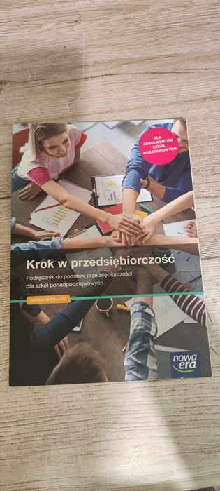 Krok w przedsiębiorczość,  podręcznik