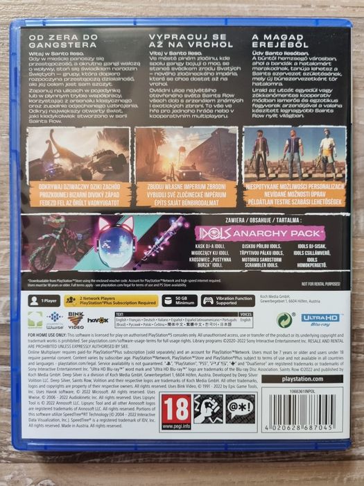 Gra Saints Row PS5