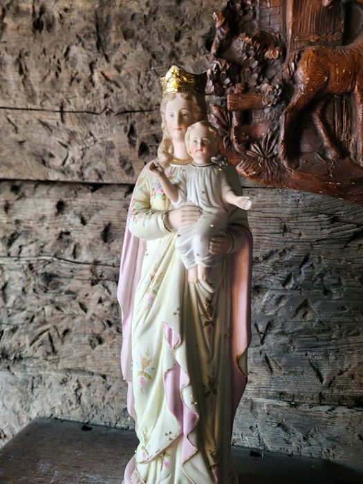 * rezerwacja Biskwit Maryja Królowa 38 cm Matka Boska