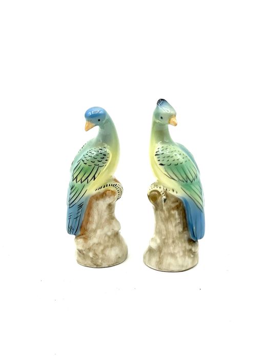 Passaros chineses pintados à mao porcelana