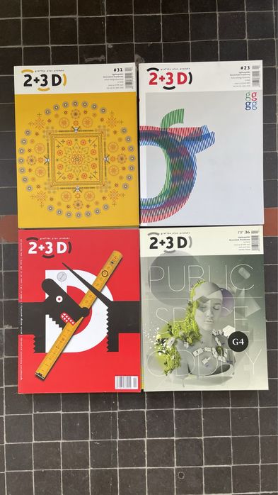 Magazyny czasopisma 2+3D 10zł/szt.