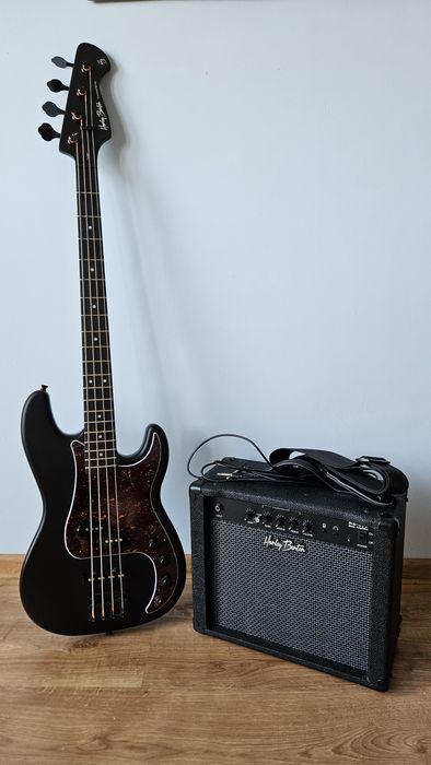 Gitara basowa plus wzmacniacz