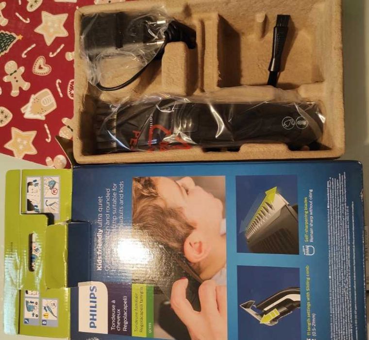 Maszynka Philips do włosów dla całej rodziny cicha i łatwa w użyciu