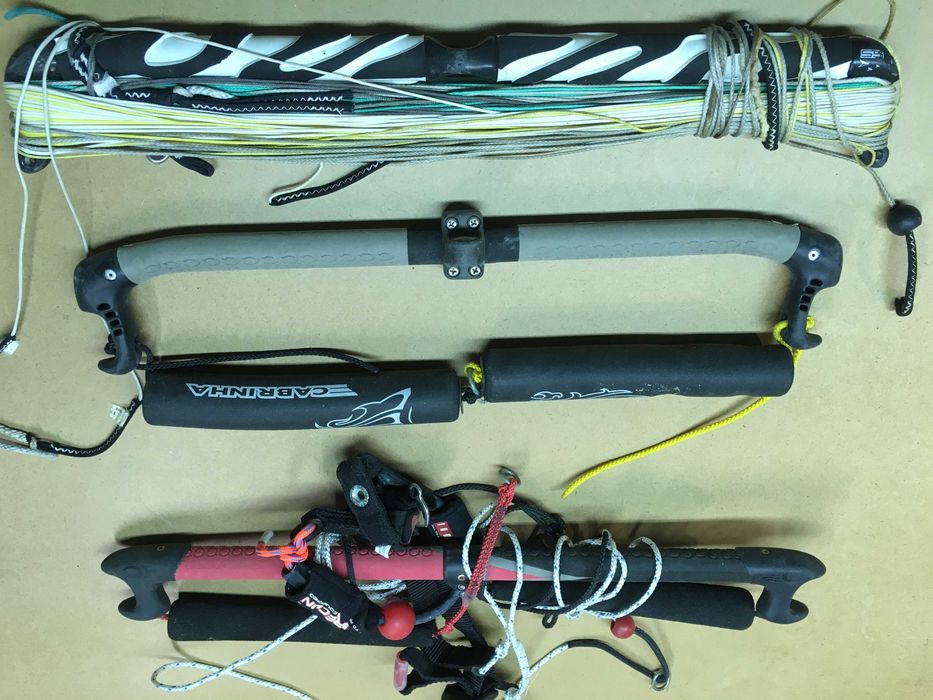 Barras de kitesurf diversas