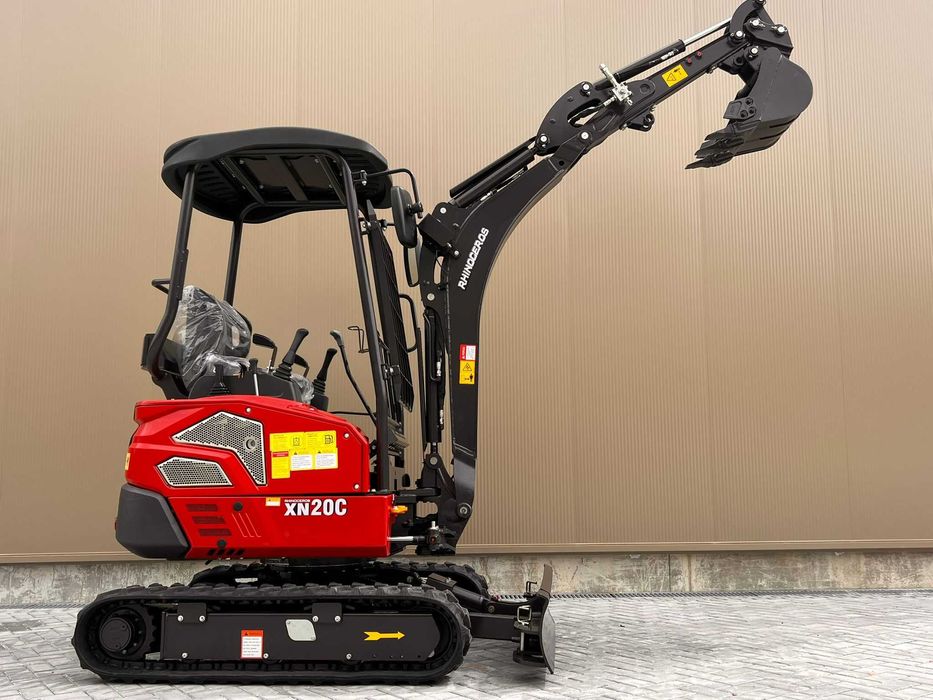 MINI GIRATORIA XN20c RHINOCEROS  PROFISSIONAL motor kubota