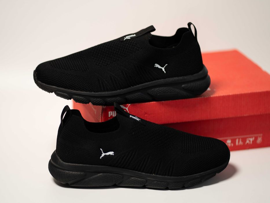Летние кроссовки мокасины Puma 37-45 размеры (5 цветов) тонкая сетка легкий вес