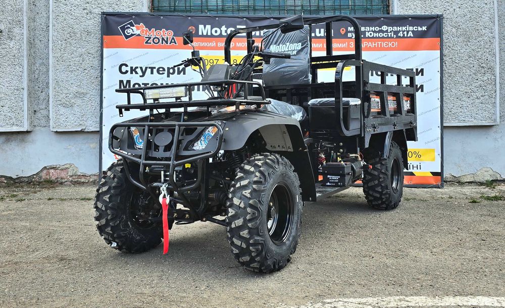 Грузовий Квадроцикл Hummer 300cc 4х4 Новий! +Гарантія! +Доставка! 2026р