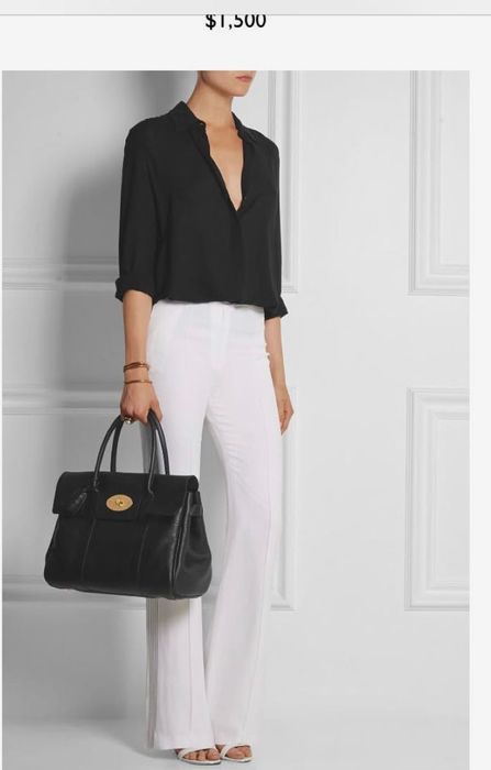 Оригинал! Большая кожаная сумка мирового бренда Mulberry