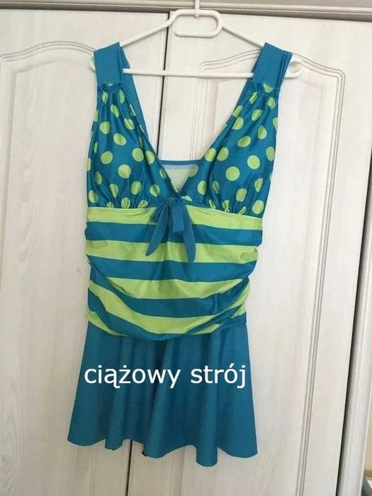 Strój kąpielowy sukienka kąpielowa plażowa także ciążowa XL/XXL 42/44