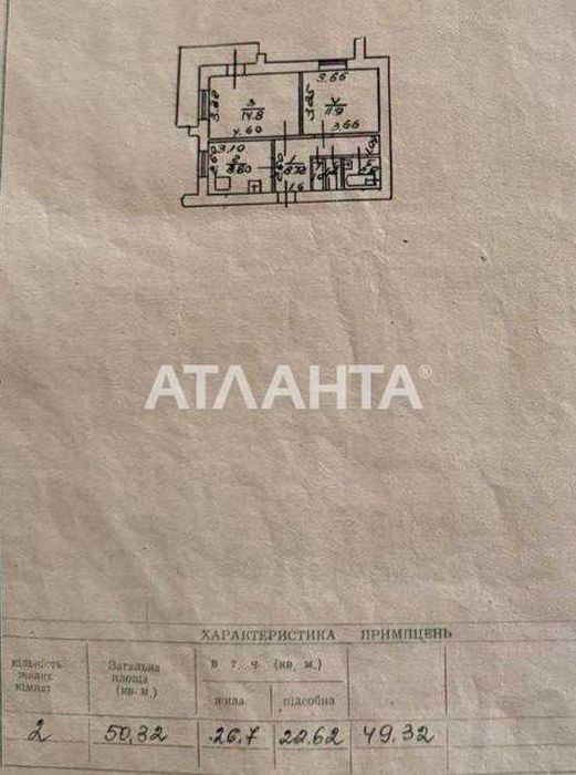 Двухкомнатная квартира по Днепропетровской дороге