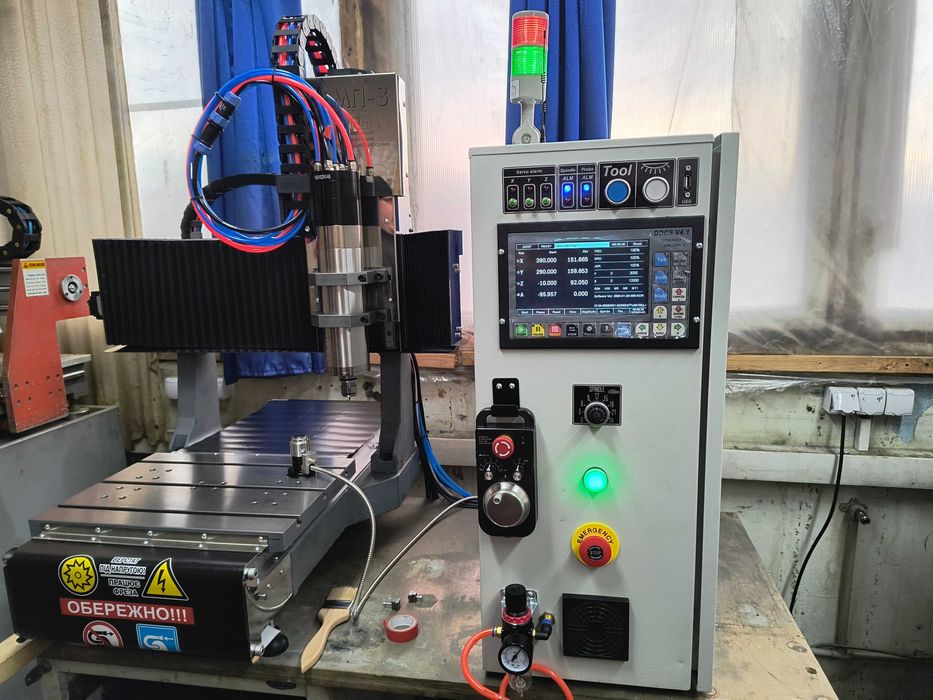 Шафа бокс керування верстатом ЧПК