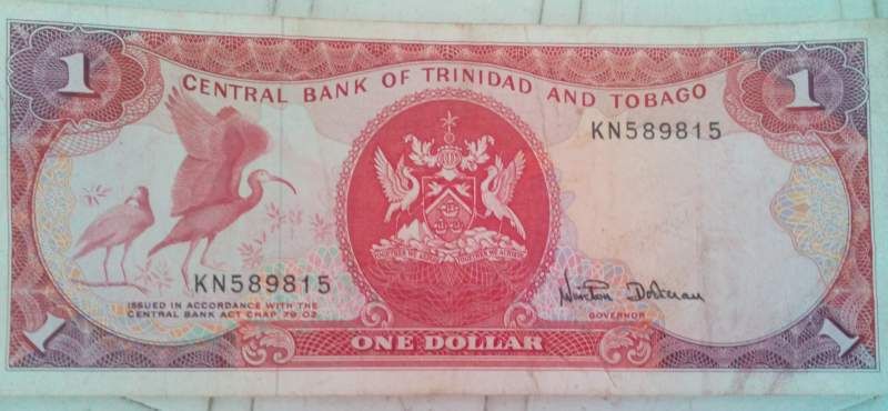 Nota de Trinidad e Tobago - 1 Dolar - Coleção