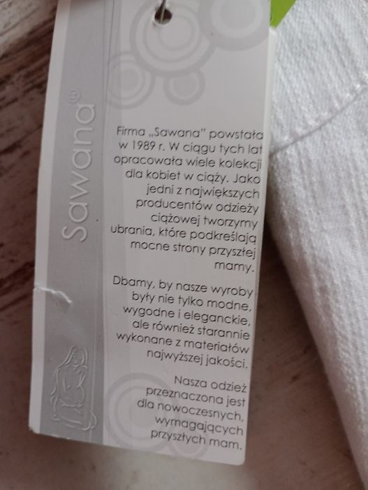 Spodnie damskie ciążowe " sawana"