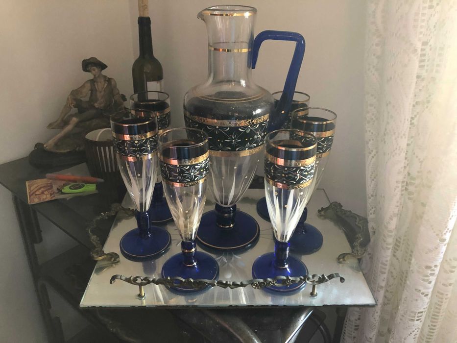 Conjunto de Jarro e 6 copos