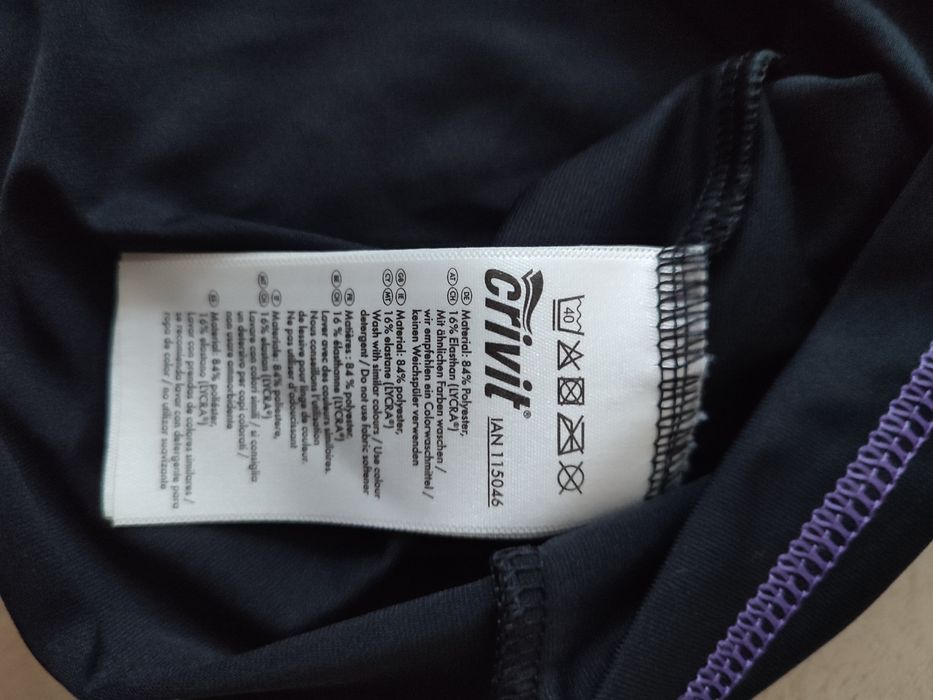 Crivit — koszulka sportowa, rozm. M