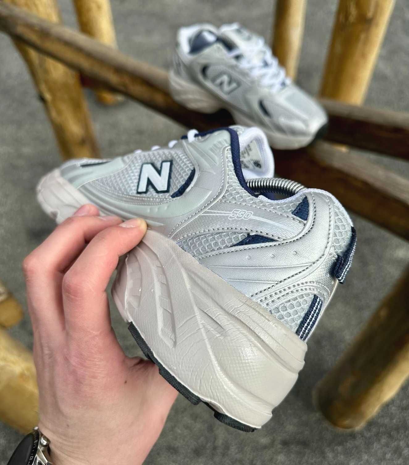 Кроссовки Нью Баланс Мужские серые серебристые New Balance сетка: 1 390 ...