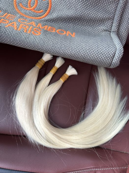 Натуралтные волосы блонд