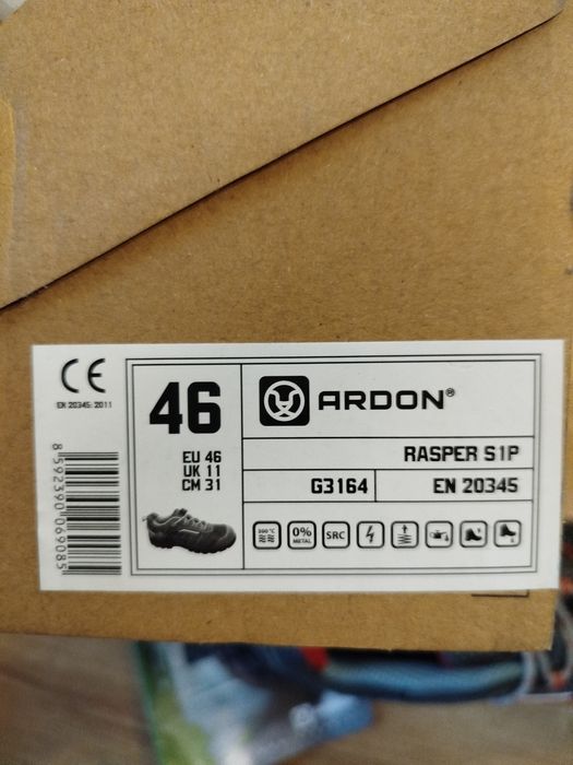 Buty robocze Ardon Rasper r. 46 nowe.